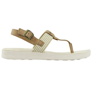 Sperry Adriatic TStrap  Womens Brown Casual Sandals STS84869