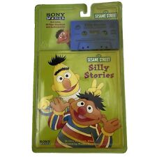 Vtg 1998 Sony Wonder Sesame Street Silly Stories Storybook And Audio Cassette