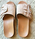Vionic Palm Roni Ruffle Suede Sandles Nude size 9