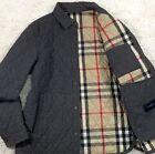 BURBERRY LONDON Men's Quilted Jacket Black Asian fit L, US size M Free Shipping!
