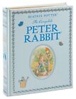 THE COMPLETE PETER RABBIT Leather bound Illustrated Beatrix Potter ~NEW ~SEALED~