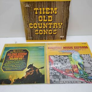 New ListingVintage Lot 6 Country LP Vinyl Albums
