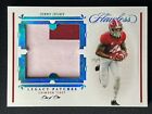 1/1 JERRY JEUDY PLATINUM Rookie WORN Jersey Patch 2021 Flawless Football RC One