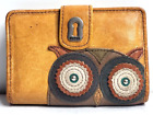 Fossil Genuine Leather Small Owl Wallet READ