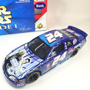 1:24 Jeff Gordon 24 1999 Star Wars Pepsi CWB Bank Mint MIB Diecast Action NASCAR
