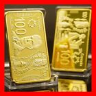 5 x 1 OZ Coin Ounce Bar Bullion .999 Fine Gold Clad Plated Canada