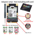 M.2 2230 Key A A+E to mini PCIE WiFi Bluetooth Adapter for NGFF AX200 AX210 Card