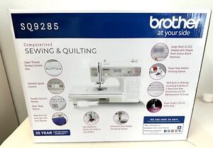 Brother SQ9285 Elite Model Computerized Sewing & Quilting Machine - White *NEW*