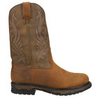 Laredo Hammer Distressed Round Toe Cowboy  Mens Brown Dress Boots 68112