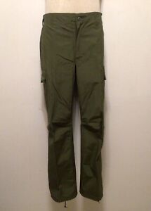 1969 Brand New Trousers, Jungle Vietnam Pants Slant Pockets Medium Regular Cargo
