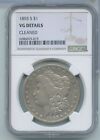 1893-S Silver Morgan Dollar $1 NGC VG Details San Francisco Mint - KR658
