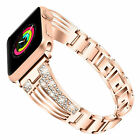 Women's Bling Metal Strap iWatch Band For Apple Watch Series 9 8 7 6 5 4 3 2 1