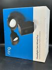 Ring - Floodlight Cam Plus Outdoor Wired 1080p Surveillance Camera - Black NEW