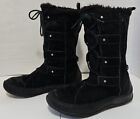 NEW! North Face Women’s Abby III Primaloft Suede 620179 Black Laced Snow Boots 7