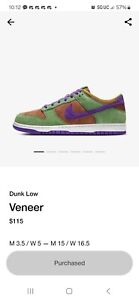 Size 11.5 - Nike Dunk Low SP Men’s Shoes Veneer DA1469-300 ORDER CONFIRMED