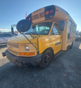 2007 Chevy school bus.