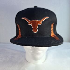 New Era Black Orange Texas Longhorns 9FIFTY Snapback Hat Cap
