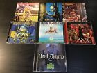 Iron Maiden CD Lot of 7 Different Heavy Metal CD's Nice Lot