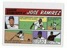 2022 Topps Heritage JOSE RAMIREZ Career Highlights Comic Card  73TC-16