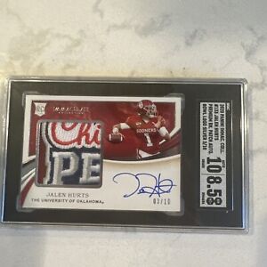 2020 Panini Immaculate Collection College Rpa sgc 8.5 auto 10