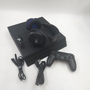 New ListingSony PlayStation 4 Pro 1TB Console - Black w/ Controller, Headset