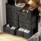 Dresser for Bedroom,Storage Drawers,Fabric Storage Tower with 9 Drawers