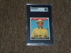 1933 Sports Kings Card of Laverne Fator SGC 8