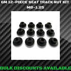 1982-2002 Camaro Convertible Manual Power Front Bucket Bench Seat Track NUTS OEM (For: More than one vehicle)