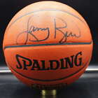 Larry Bird Signed Spalding NBA Basketball Celtics Autograph Steiner ZJ11452