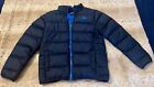 the NORTH FACE 550 DOWN JACKET Boy's size LARGE Blue WARM & COMFY