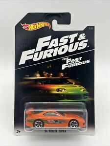 2017 Hot Wheels The Fast and the  Furious ‘94 TOYOTA SUPRA Paul Walker Brian #1