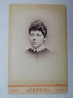 PP287 Cabinet Card Photo Lena IL Illinois Harris young lady