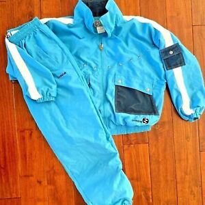 IXSPA By Jamie Sadock Vintage 80s Turquoise Track suit Women's M jacket …