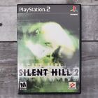 Silent Hill 2 (PlayStation 2, 2001) Black Label CIB Complete w/ Manual Reg Card