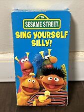 Sing Yourself Silly! CTW Sesame Street (VHS, 1990) Sony Wonder; CC; 30 Min.