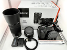 Sony Alpha A6000 with 2 Sony Zoom Lenses (#1) 16-50mm, and (#2) 55-210mm