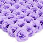 50 Pack Light Purple Roses Artificial Flowers Bulk, 3