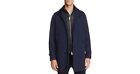 Burberry Ink Blue Townend Coat 2 in one vest and coat puffer 56 UK 56 EU 46 US