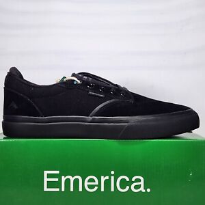 Size 11 - Emerica Dickson Skate Shoe - Black / Black - Mens