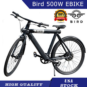 500W Bird Bike Adult Electric Bike Men A-Frame Electric E-bike UL 2849 Certified