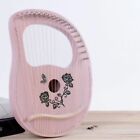 Harp Lyre For Beginner Gift Lightweight String Instrument With Tuning Tool New