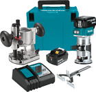 Makita XTR01T7 18V LXT Lithium‑Ion Brushless Cordless Compact Router Kit (5.0Ah)