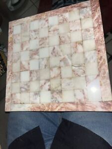 Vintage Marble Chess Board