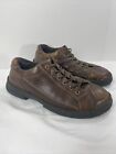 GBX Ridgewood Brown Leather Chunky Oxford Lace Up Casual Shoes Mens Size 11.5M