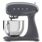 Smeg gray Stainless Steel Stand Mixer ( SMF03grUS)  -BRAND NEW In BOX