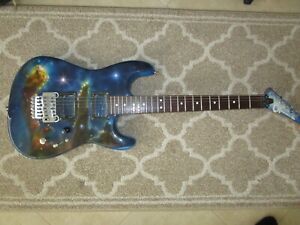 ONE OF A KIND CHARVEL Electric Guitar-CUSTOM PAINT AND CONTOURS-NEAR MINT