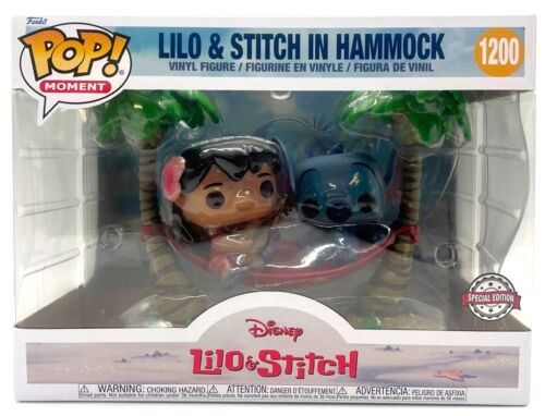 Funko Pop! Moments Disney Lilo & Stitch in Hammock #1200 Special Edition