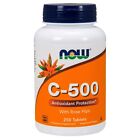 Now Supplements, Vitamin C-500 With Rose Hips, Antioxidant Protection*, 250 Tab