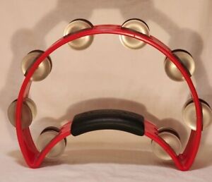 RhythmTech Red Tambourine Made in USA