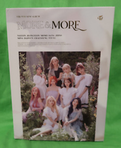 TWICE - More & More - The 9th Mini Album C Version with Original Inserts K-pop
